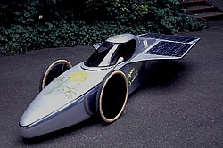 Renn-Solarmobil Yellow Cosmos