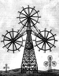 Honnef-Windtürme Grafik