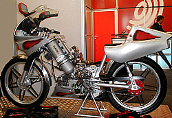 Zeitler Wasserstoff Motorrad Versuchsmodell 