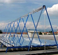 Fresnel Hochleistungskollektor Solar Energie