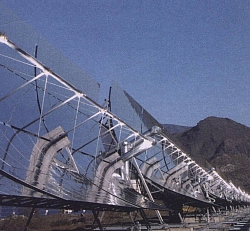 Almería Parabolrinnen Solaranlage