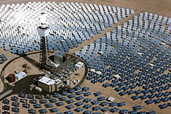 solar one turmkraftwerk Energie der Sonne