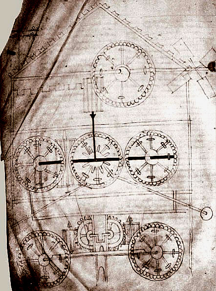 Windwagen Grafik von 1335