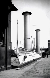 Die Baden-Baden im Hafen