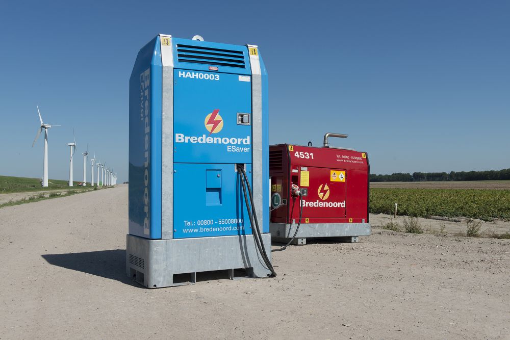 batteriespeicher für baustellen